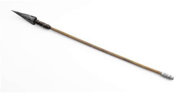 What is a Spartan spear called?