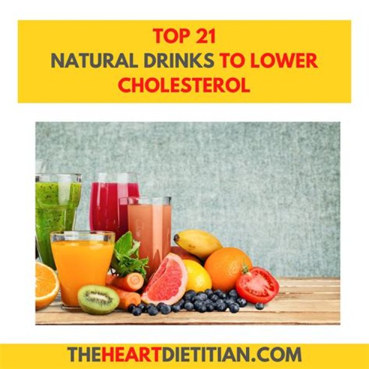 What is best to drink to lower cholesterol?