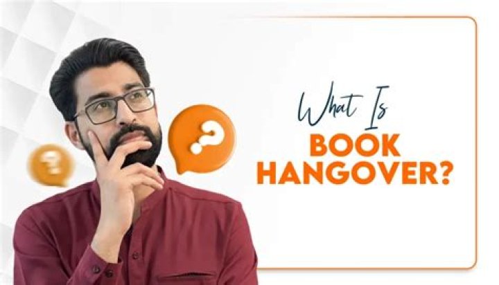 What is book hangover?