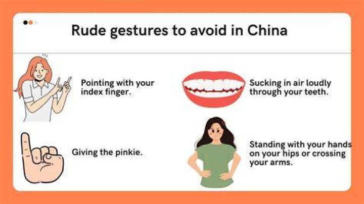 What is considered rude in China?