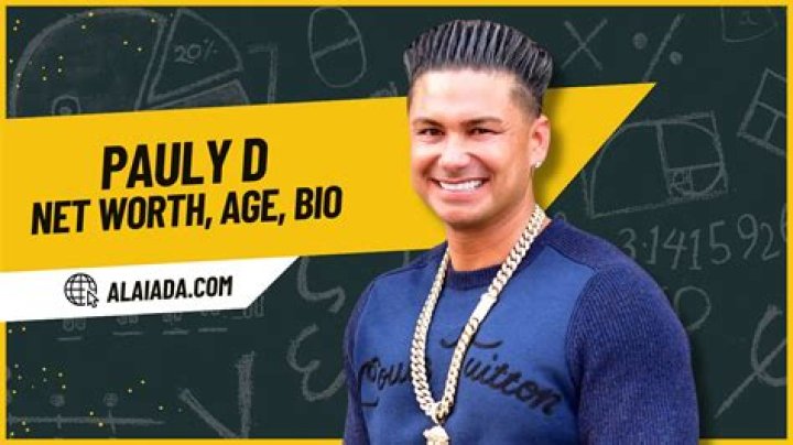 What is DJ Pauly D net worth?