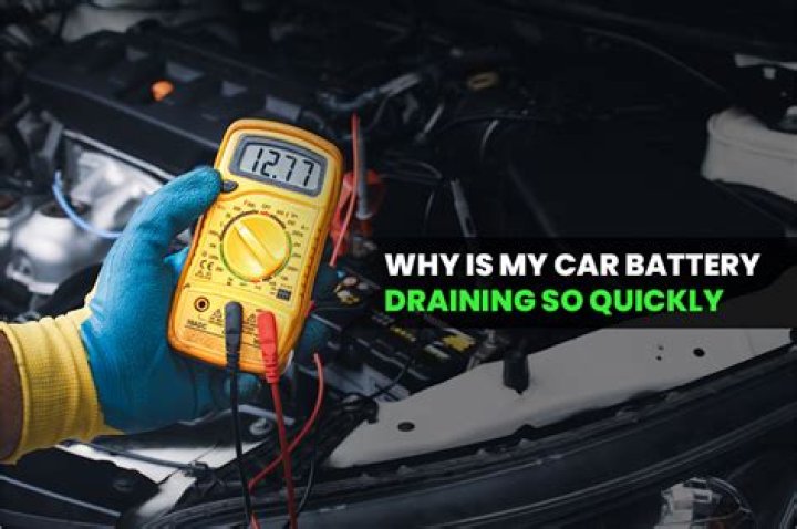 What is draining my car battery when its off?