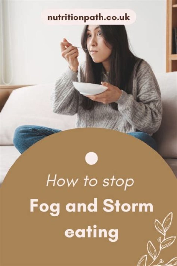 What is fog eating?