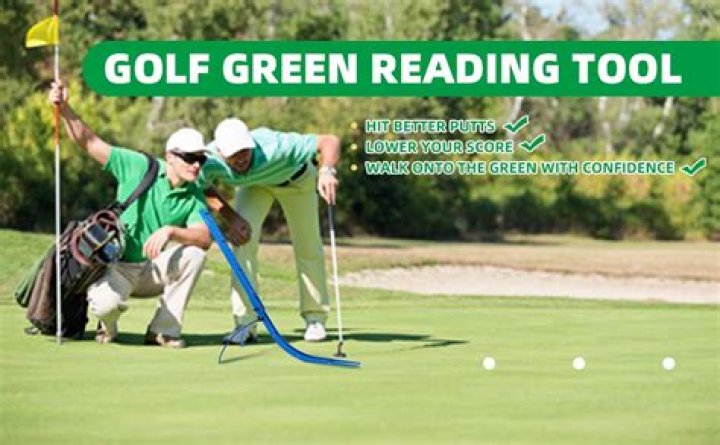 What is green reading in golf?