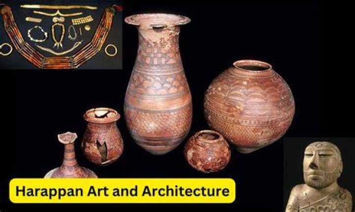 What is Harappan pottery?