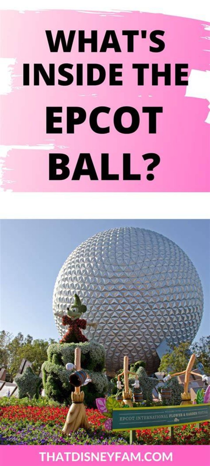 What is inside of Epcot ball?
