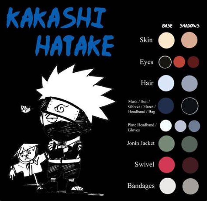 What is Kakashi skin color?