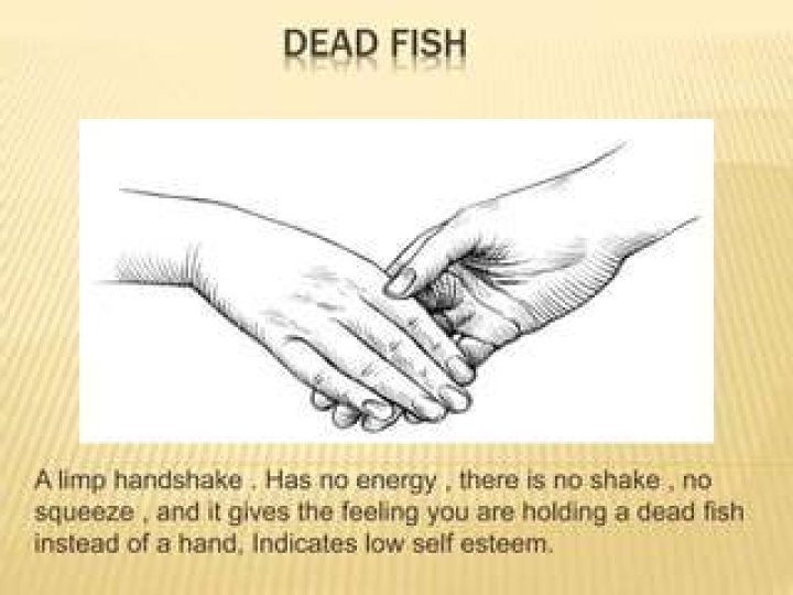 What is limp handshake?