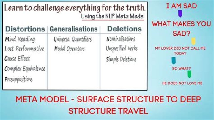 What is NLP meta model?