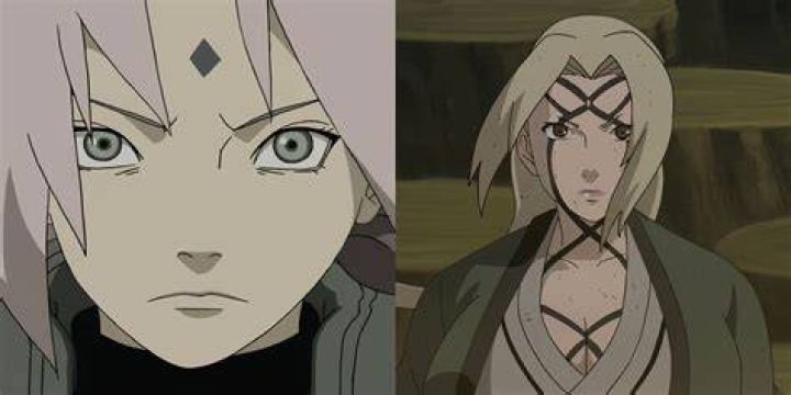 What is on Sakura's forehead?