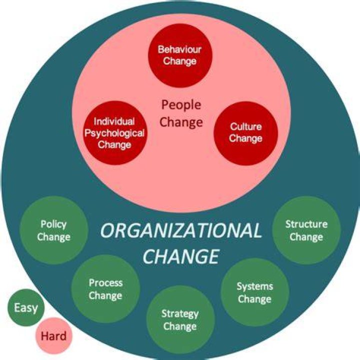 What is organizational change?