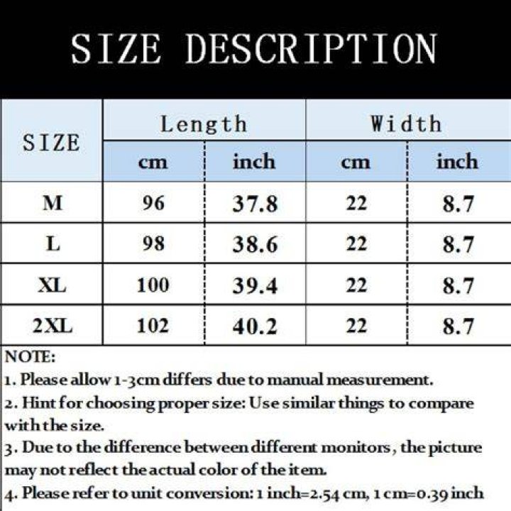 What is perfect body size for male?