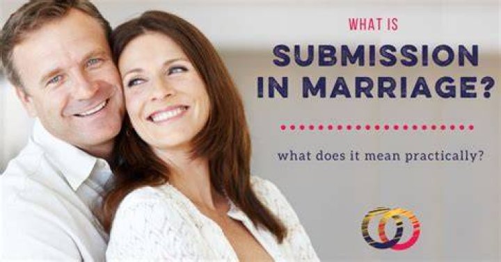 What is submission in a marriage?