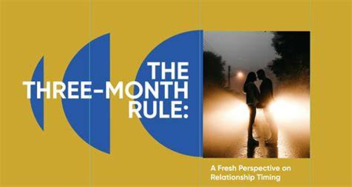 What is the 3 month rule after breakup?