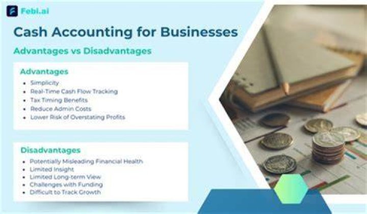 What is the advantage of cash accounting?