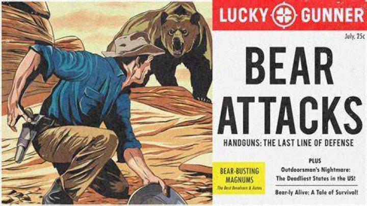 What is the best defense against a grizzly bear?