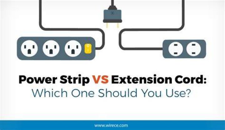 What is the difference between a power cord and an extension cord?