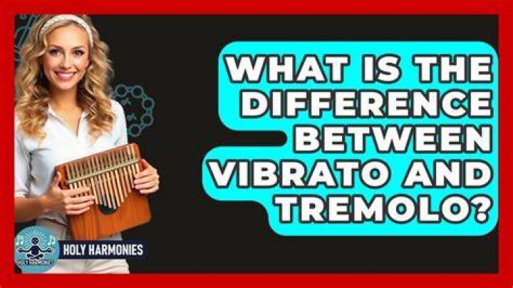 What is the difference between tremolo and vibrato?
