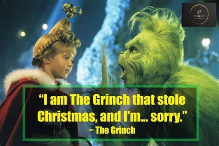 What is the Grinch's most famous line?