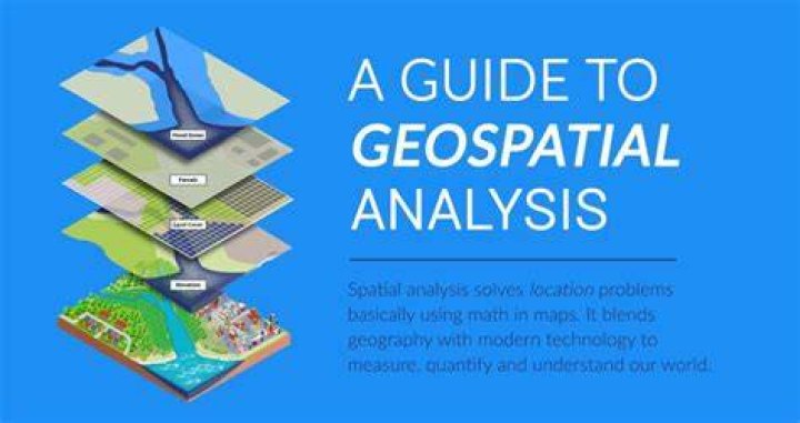 What is the main purpose of geospatial analysis?