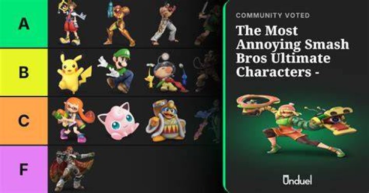 What is the most annoying smash character?