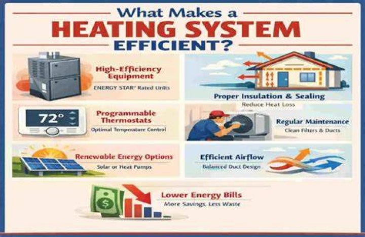 What is the most efficient heating system?