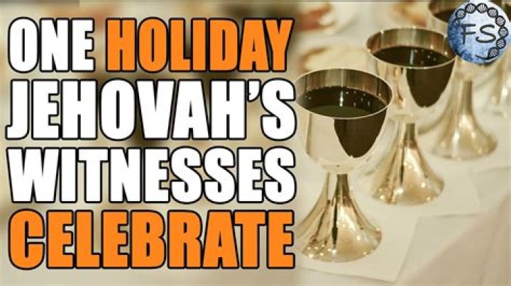 What is the only holiday that Jehovah's Witnesses celebrate?
