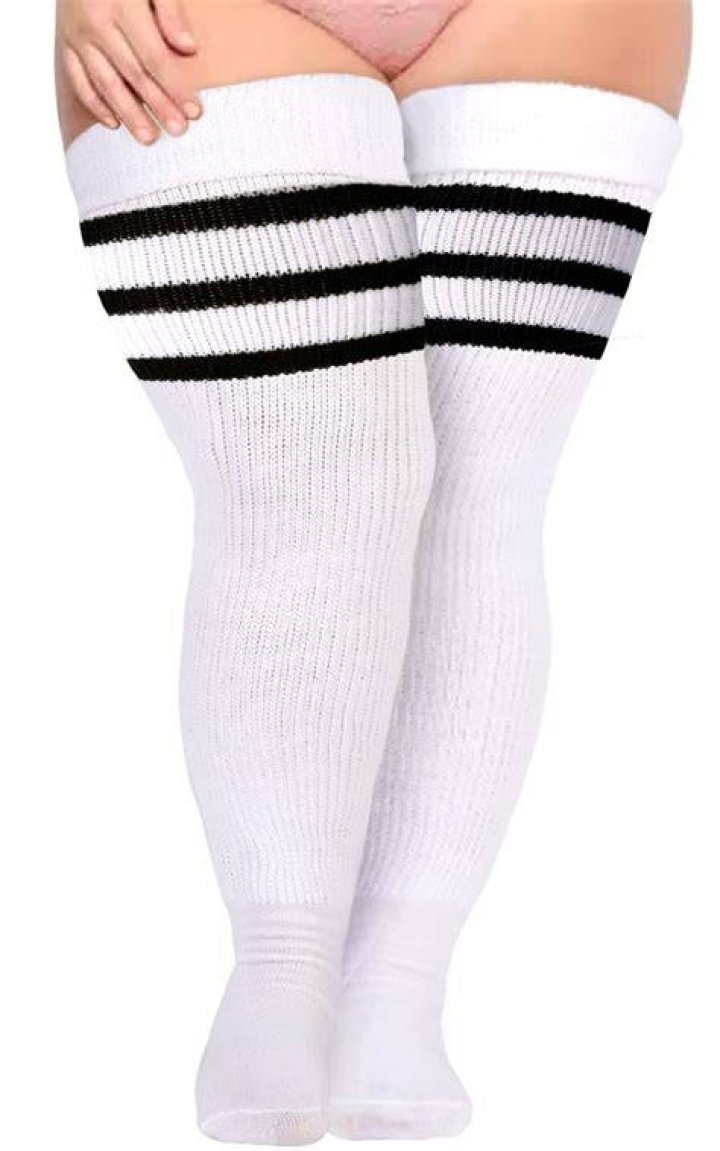 What is the purpose of thigh high stockings?