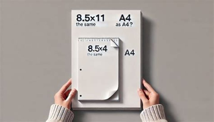 What is the ratio of 8.5 x11?