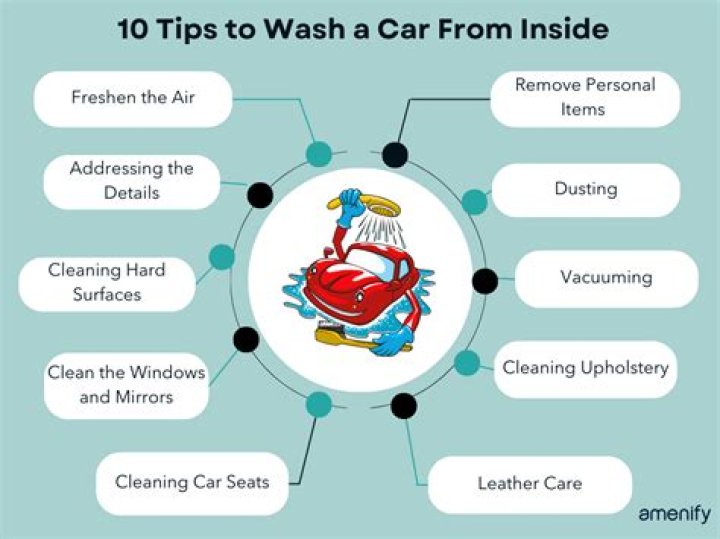 What is the safest way to wash a car?