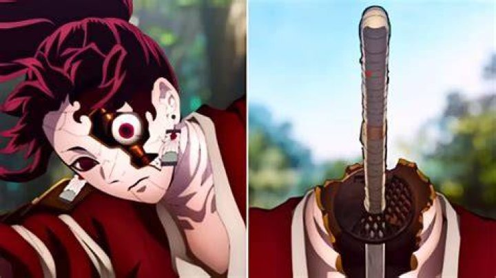 What is written on Yoriichi's sword?