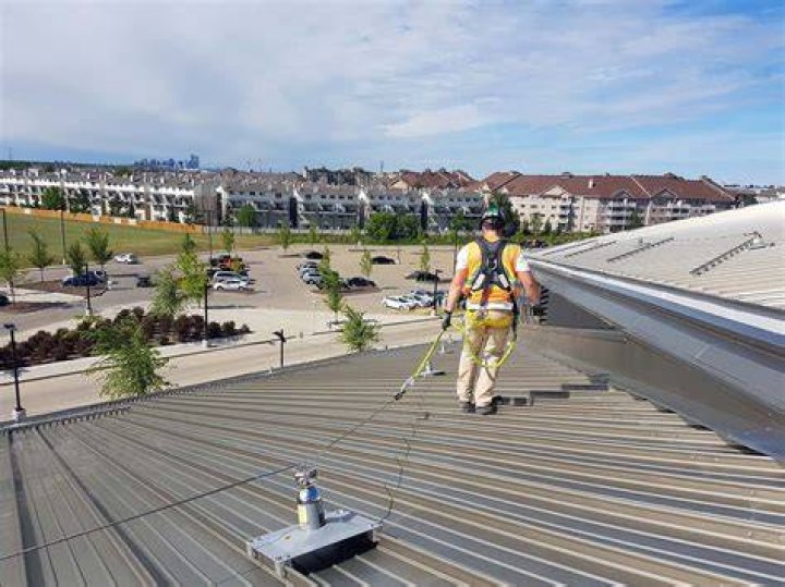 What keeps a roof from falling over?
