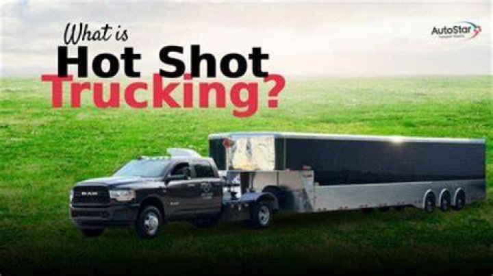 What kind of trailer do I need for hot shot trucking?
