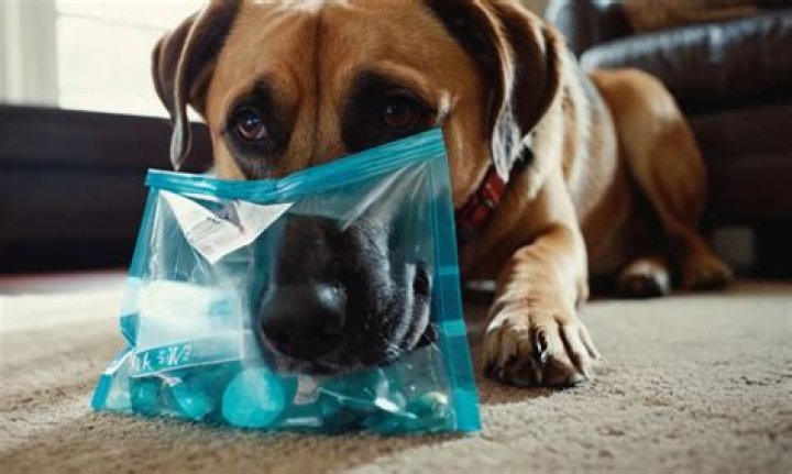 What material can dogs not smell through?