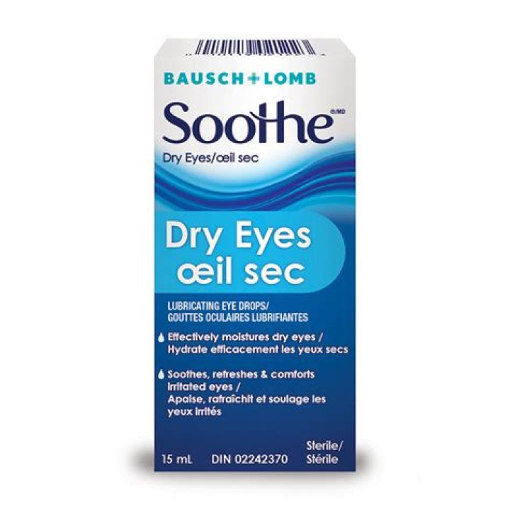 What soothes dry eyes?