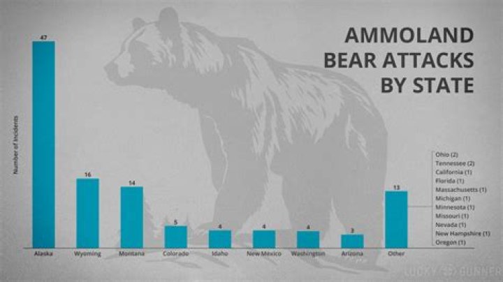 What state has the most bear attacks?