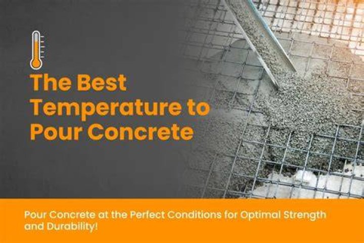 What time of year is best to pour concrete?