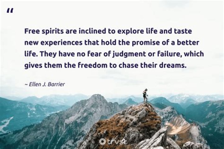 What type of person is a free spirit?