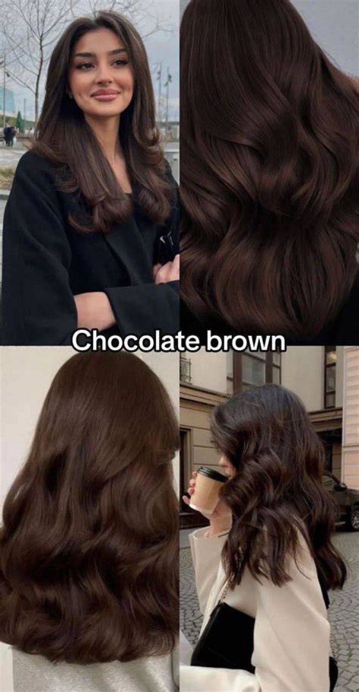 What undertone is chocolate brown hair?
