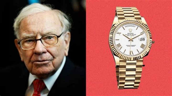 What watch does Warren Buffett wear?