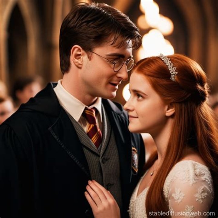 When did Harry fall in love with Ginny?