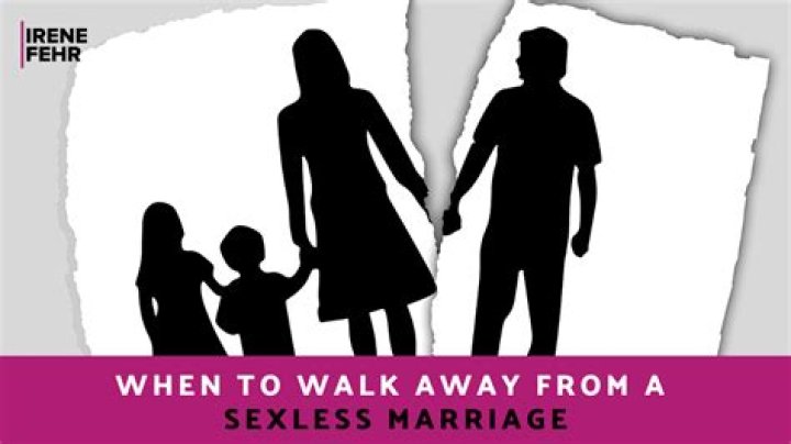 When should you walk away from a sexless relationship?