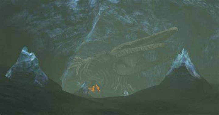 Where is the ice cave Botw?