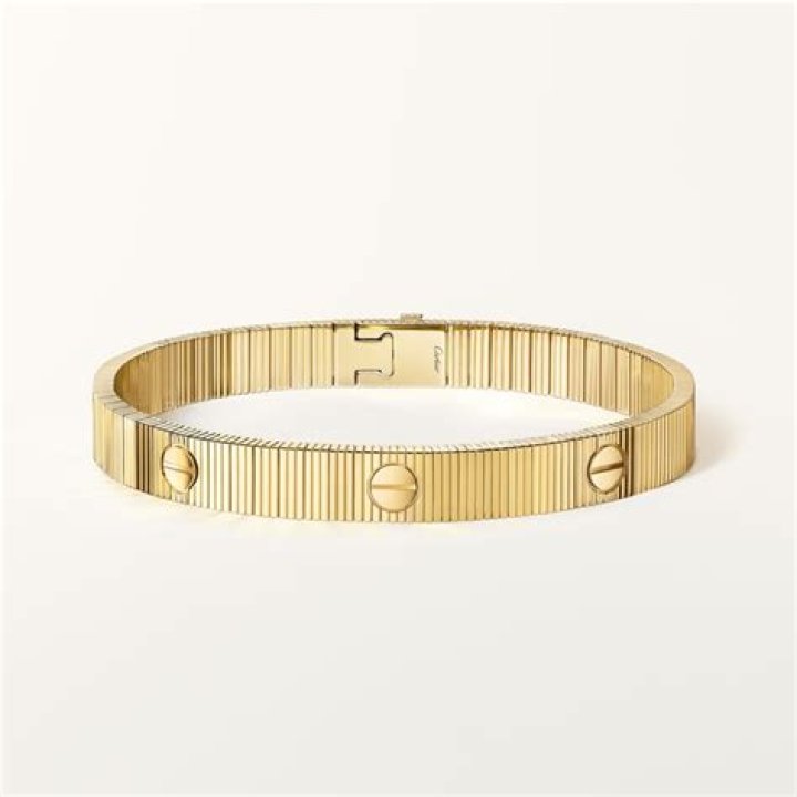 Where is the serial number on Cartier Love bracelet?