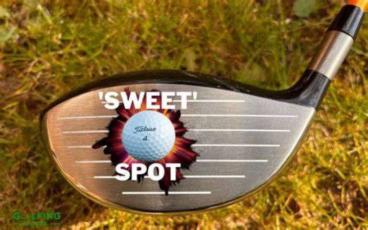 Where is the sweet spot on a driver?