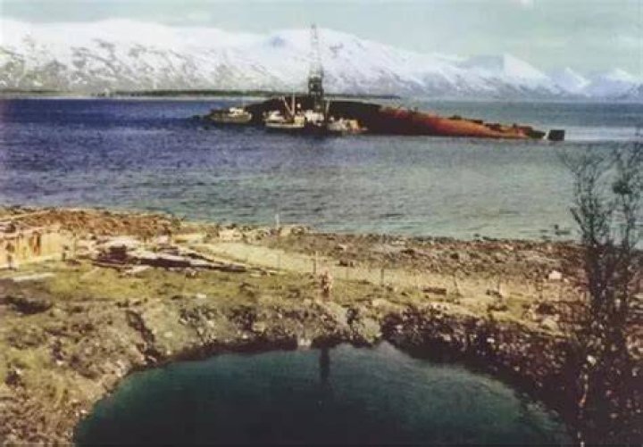 Where is Tirpitz sunk?