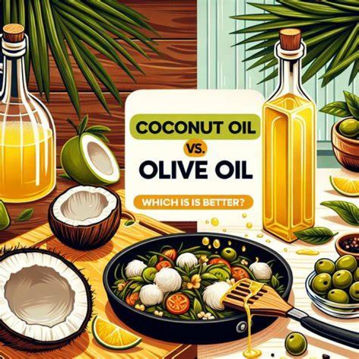 Which is better olive oil or coconut oil?