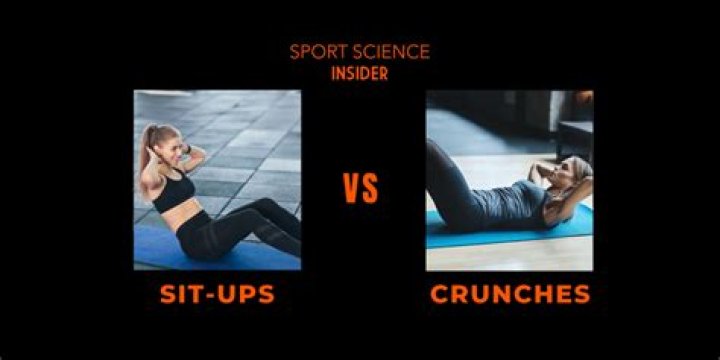 Which is harder sit-ups or crunches?