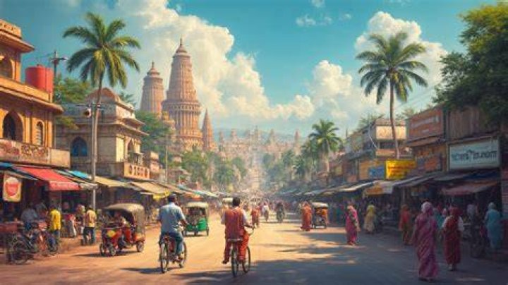 Which part of India is rich north or south?