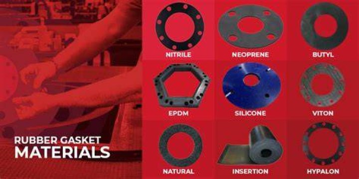 Which rubber is used in gasket?